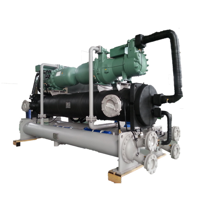 延安冷水制冷機,延安小型冷水機組,螺桿式水地源熱泵機組